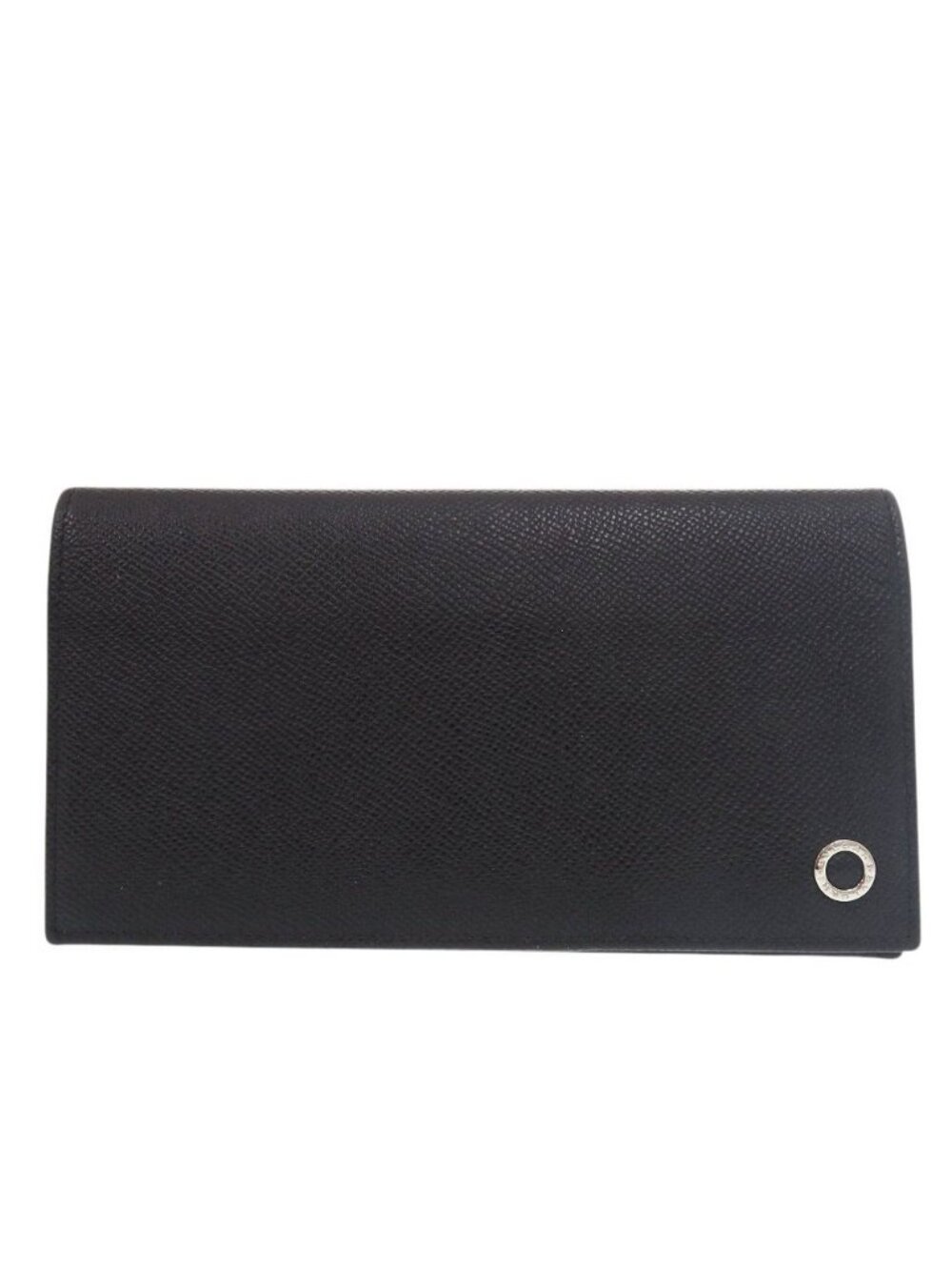 Bvlgari Leather Black Wallet